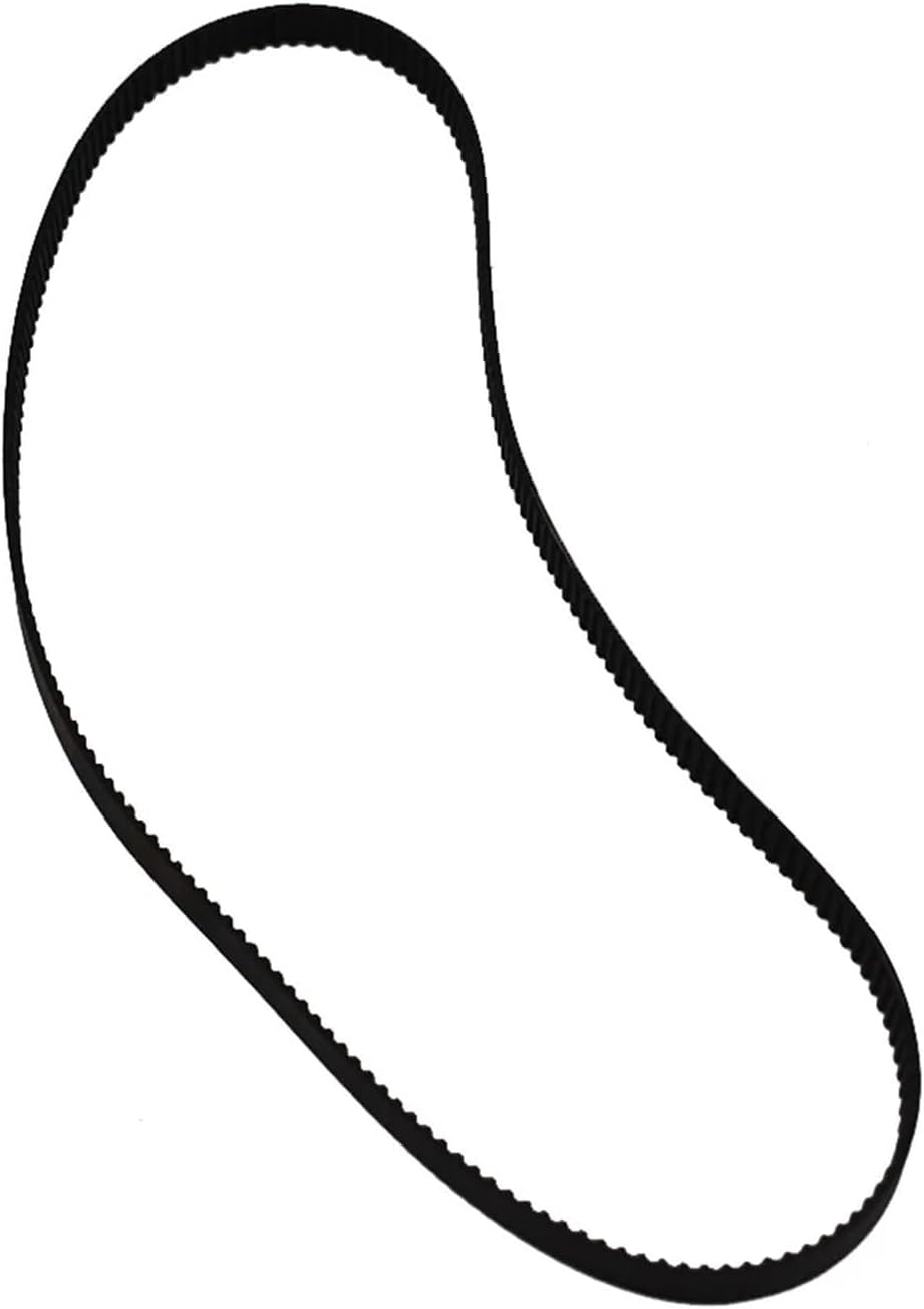 2pcs Black Rubber MXL Type 232MXL-258MXL(B290MXL-B323MXL) Pulley Belt 2.032mm Picth 6/10mm Width Belt