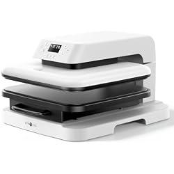 HTVRONT Auto Heat Press Machine for T Shirts with Auto Release, 15X15INCH | 38x38CM, Heats Up Fast & Heat Evenly Heat Press, Professional Machines for HTV, Sublimation, Heat Transfer Projects