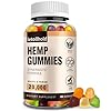 Hemp Gummies for Sleep, Pain, Anxiety (1 Pack) - High Potency Advanced Extra Strength with Pure Natural Hemp Oil, Best Hеmp Gummies for Adults - Low Sugar