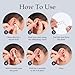 Fashion Ear Seeds Acupuncture, 120pcs Strong Adhesion Ear Seeds Jewelry for Stress Relief - Portable Acupuncture Beads Stickers for Ears for Beginners Balance & Wellness