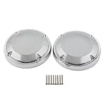 PHINDICE-Motorcycle-65-Saddlebag-Lid-Speaker-Grill-Cover-Mesh-Speaker-Grille-Cover-Trim-With-Screws-for-Harley-Touring-Electra-Glibe-83-20-Chrome