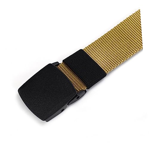 BESPORTBLE Military Canvas Belt Quick-release Buckle Elastic Belt for Outdoor Men Duty Waistband3