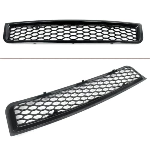 Grille antibrouillard de remplacement pour calandre avant A4 B6 ensemble complet noir brillant