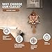 STRONGBERRY Brown Handcrafted Cuckoo Wall Clock with Silent Movement, with Pendulum and Chiming Function, Classic Vintage Wooden Design, 18.11 x 9.84 x 3.94 inches, Newly Wood Decorative Wall Clock