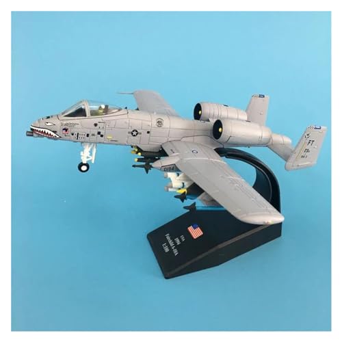 Avión A-10 Thunderbolt 1/100 de colección en aleación terminada con soporte 7