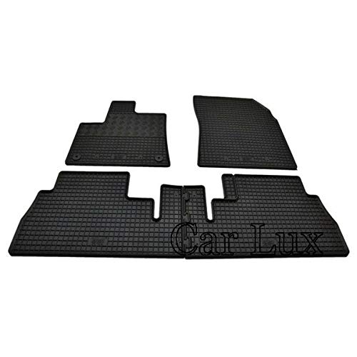 Car Lux AR03202 - Alfombras Alfombrillas de goma a medida para el Berlingo 3 III desde 2019 Cover