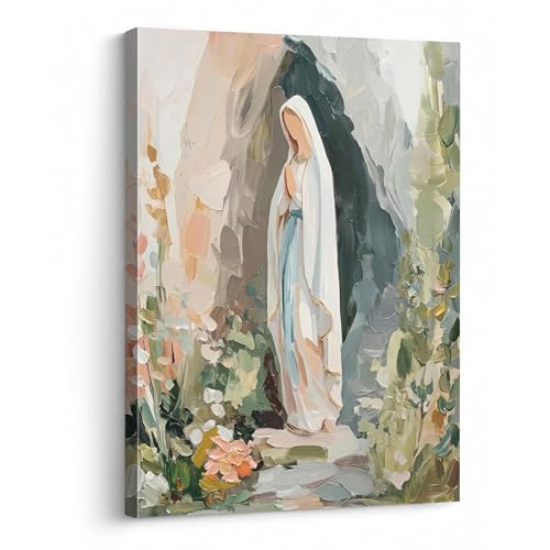 B.B.F MAKE Jesus and Mary Framed Poster for Catholic Christian Home