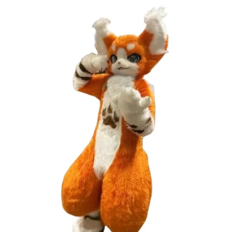 FurryWu Japan Kemono Kawaii Horse Fursuit Teen Jackalope Costumes Furry Suit Fursona Kigurumi Digitigrade Anime