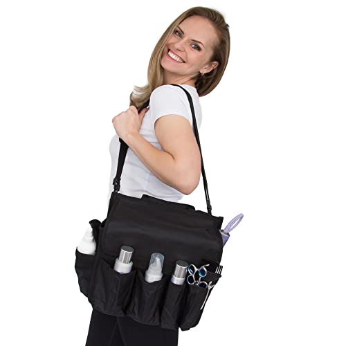 Salon Supply Co Hairdresser Bag for Travel - Hairdressing Tool Bag - Travelling Hair Stylist Bag - Makeup Artist Bag - Hairdresser Travel Bag - Cosmetology Bag - Thumbnail 7