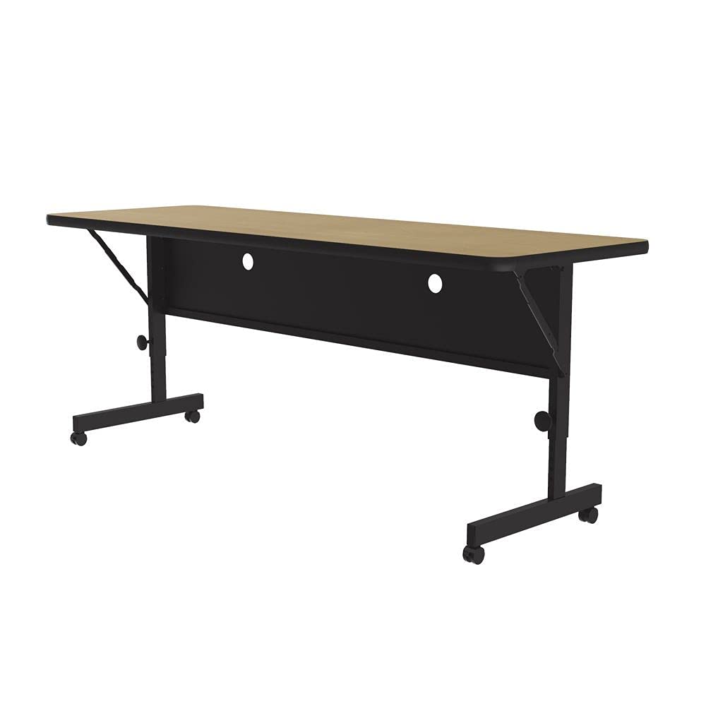 Buy Correll 24x72 Deluxe Flip Top Table Fusion Maple High Pressure Laminate Top Height Adjustable 23 31 Castors Folds Flat Nests Made In The Usa Online In Indonesia B09cftdb8f