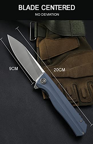 Image of Petrified fish PF818 3.54 inch D2 Steel Blade Pocket Folding Knife