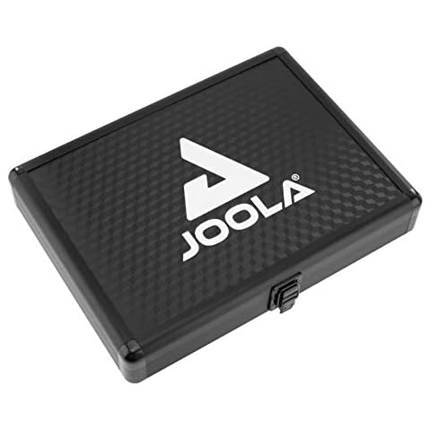 JOOLA Unisex - Erwachsene Tischtennis-Hülle Alukoffer Schlägerkoffer, Black, one Size Cover