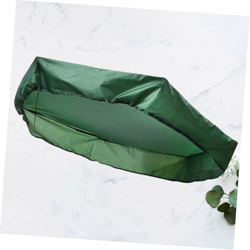 Funda para arenero hexagonal verde Oxford impermeable para proteger del polvo exterior 3