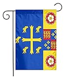 QINLMITE Outdoor Flags Banners Westminster Abbey Flag Garden Flag, Vertical Double Sided Yard Flag,...