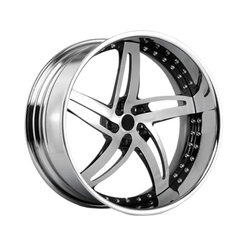 ATATQR 2pcs Passenger Car Rims Deep Concave Deep Dish Polish Lip 17 18 20 24 26 Inch Compatible For Jeep Off Road 6x139.7 4x4 Forged Alloy Wheels