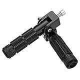  Repose-Pieds De Moto Repose-Pieds Pédale Pliante Sûre Repose-Pieds Repose-Pieds Universels pour Toutes Les Marques De Motos Vélos Électriques