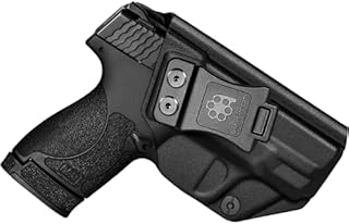 Amberide IWB KYDEX Holster Fit: Smith & Wesson M&P Shield Plus / M2.0 / M1.0 - 9mm/.40 S&W - 3.1