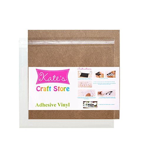 5 Sheets Of 12"X12" Pressure Sensitive Vinyl Permanent Glitter Vinyl (Rose Gold) #TOP1