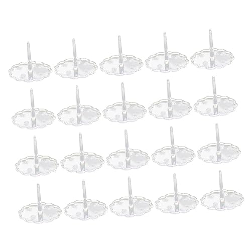 Cabilock 100pcs Cake Decoration Tools Tray Decor Cake Ornament Tray Cake Insert Base Cake Decor Display