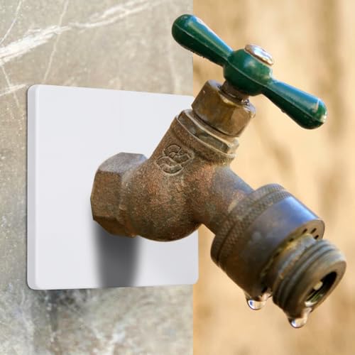 Joez Wonderful 3pcs Split Flange Toilet Pipe Flange Cover 28mm/1.1inch, Plumbing Cover Plates Self Adhesive Wall Split Flange Escutcheon Plates, White ABS Kitchen Water Pipe Cover