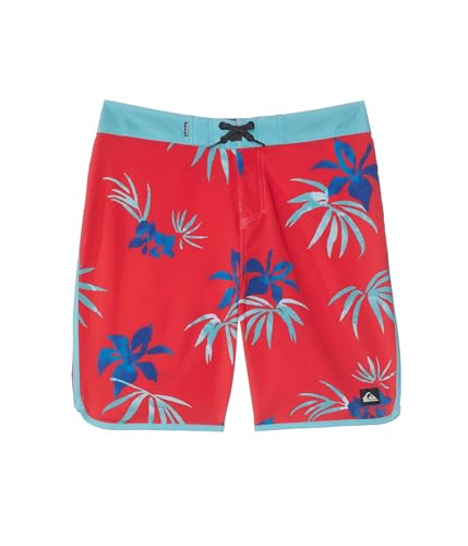 Quiksilver Boys Surfsilk Scallop 17 Boardshort Swim Trunk