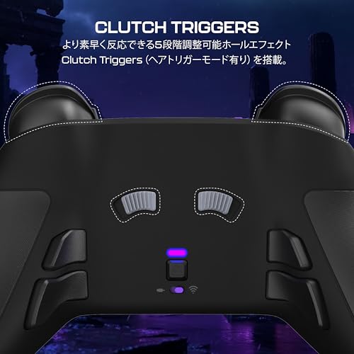【Amazon.co.jp限定】 Victrix by TURTLE BEACH Pro BFG Reloaded ブラック ワイヤレス コントローラー PS5, PS4, PC対応 ゲームパッド|モジュール式ファイトパッド搭載/ホールエフェクトスティック・トリガー/リマッピング対応【メーカー保証2年+代理店保証6ヶ月】【SONY公式ライセンス商品】