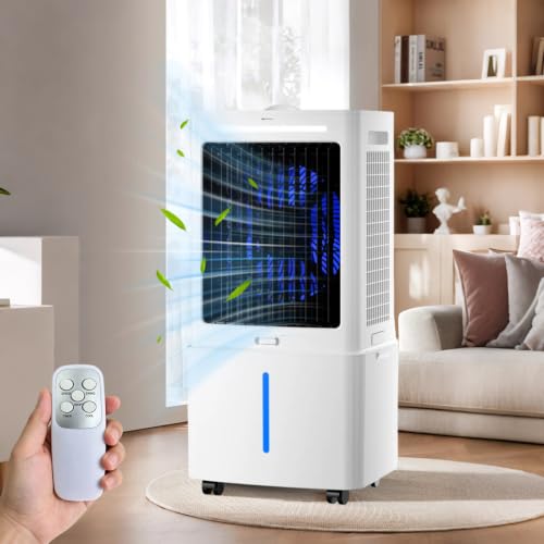Ventilador portátil de 25L para mantener tu oficina fresca y productiva