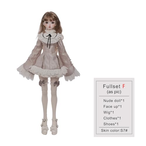 Oueneifs 1/4 Bariy Bjd Doll Fullset F Żywica Zabawka dla dzieci w wieku 15 lat