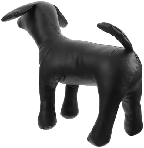 NUOBESTY Köpek vitrin mankeni, ayarlanabilir köpek mankeni, sağlam malzeme, evcil hayvan kıyafetleri ve evcil hayvan bakım ürünleri için şık sergi standı - Görsel 1