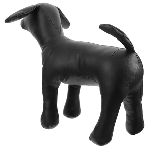 NUOBESTY Köpek vitrin mankeni, ayarlanabilir köpek mankeni, sağlam malzeme, evcil hayvan kıyafetleri ve evcil hayvan bakım ürünleri için şık sergi standı