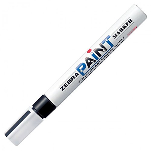 Zebra MOP-200MZ 1.5mm Free Ink System Oil-based Paint Marker - Black