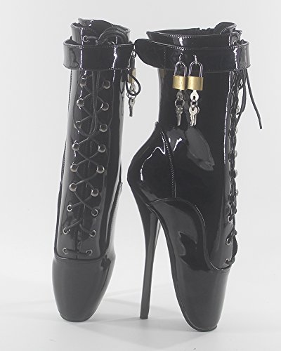Womens Padlocks Ballet Boots3