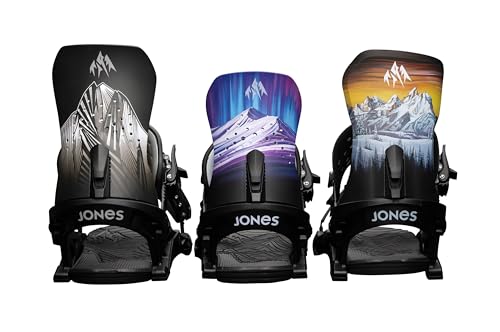 Fixations de snowboard Meteorite Jones homme noir taille M pour freeride - 4