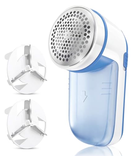 Lint Remover, Bobble Remover for Clothes with Free Extra Blade, Electric Fabric Shaver Debobbler Clothes GC20060 with Powerful Motor, Debobbler Clothes Shaver