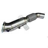 Racing Exhausts werden in hoher Qualität Typ 304 Aircraft Grade Stahlbleche hergestellt. Dieses Material ist antimagnetisch und es ist nicht anfällig für Entfaltung.