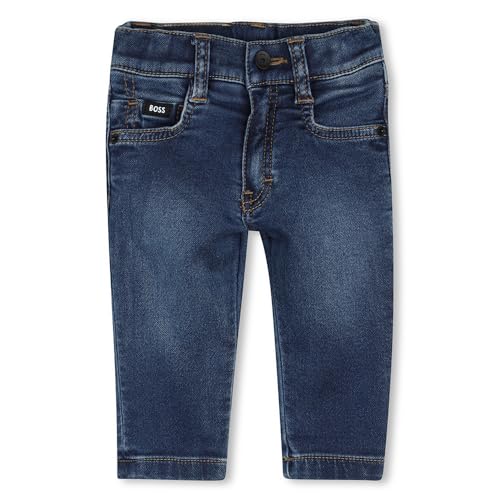 Pants BOSS J52857 pantalon mode enfant de 2 years bleu marine