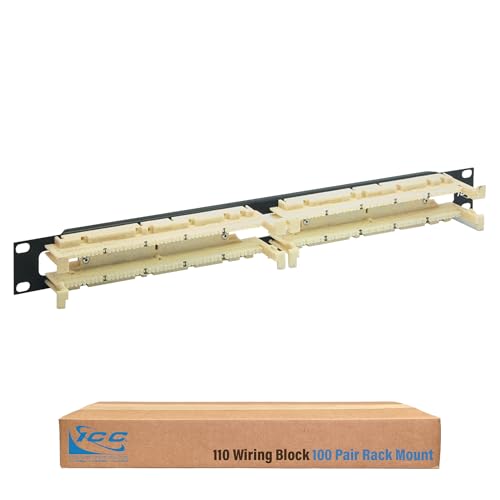 ICC 100-Pair Rack Mount 110 Block