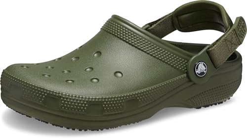 Image of Crocs Unisex-Adult Classic Work Clogs | Enclosed Toe | Slip Resistant | All Day Comfort