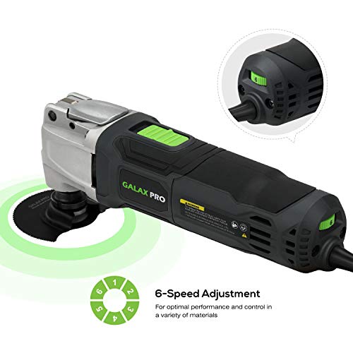 Galax Pro 86225 2.4Amp 6 Variable Speed Oscillating Multi-Tool Kit thumb #6
