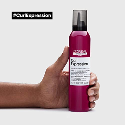 L'Oréal Professionnel Creme Mousse Leave-in Curl 10 em 1 Expression, Para Cabelos Crespos e Cachead