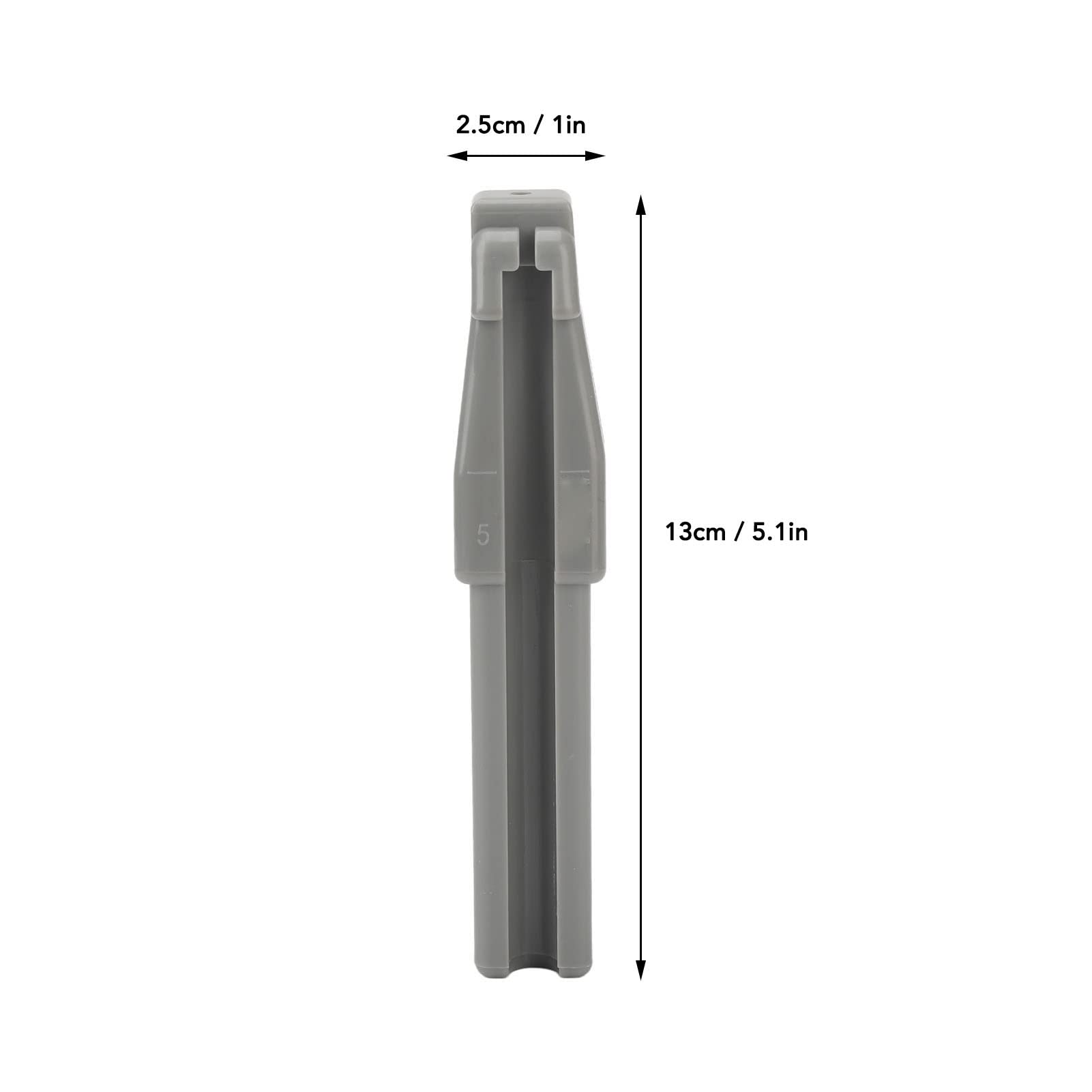 Temperamatite per sopracciglia 4 in 1 - Design a becco d'anatra, sicuro e facile usare, previene la rottura della matita, perfetto per saloni di bellezza e appassionati di sopracciglia