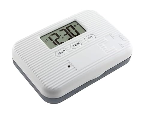 Life Automatic Pill Dispenser with Alarm – Electronic Pill Box Organizer, 5 Daily Reminders, Portable Travel-Friendly Case, Compact Tablet Timer for Seniors & Adults
