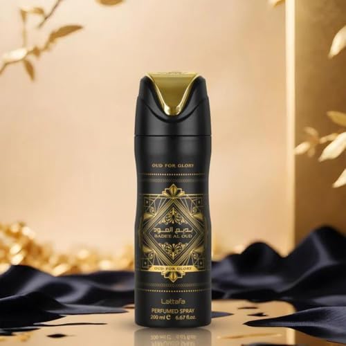 Spray Corporal Árabe Bade'e Al Oud For Glory Lattafa 200ml