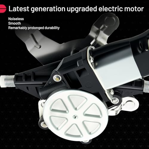 Image of BDFHYK 748-507 Power Window Regulator with Motor Rear Right Compatible with Ford Explorer 2002-2010, Ford Explorer Sport Trac 2007-2010, Lincoln Aviator 2003-2005, Mercury Mountaineer 2002-2010