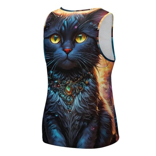 Men Boys Sleeveless Vest Shirts Summer Sweat Shirt Sportswear - Sweatproof3