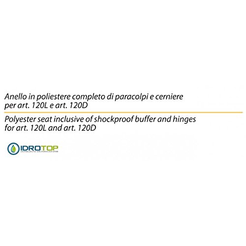 ANELLO DI RICAMBIO POLIESTERE copriwater bidet x articolo 120L ORIGINALE