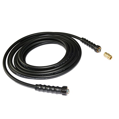 Xzt 3700Psi 5/16“ 25Ft Anti-Kink High Pressure Washer Hose With Adapter,Extension Hose For Spx Series, Karcher, B&S, Craftsman, Generac, Champion&Simpson And Others #TOP8