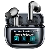 Wireless Earbuds, Ear Buds Active Noise Cancelling with Charging Case, 6.0 Bluetooth Earbuds with AI Clear Calls, 40H Playtime for Sports & Working, Stereo Sound Headphones for iPhone/Android-Black