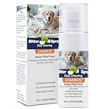 JAMBOS Effectively | Bitter Apple Spray for Dogs to Stop Chewing, NO Chew Spray for Dogs Protect The Safety of Furniture and Your Belongings, Prevent Licking Injuries (Blue, M)