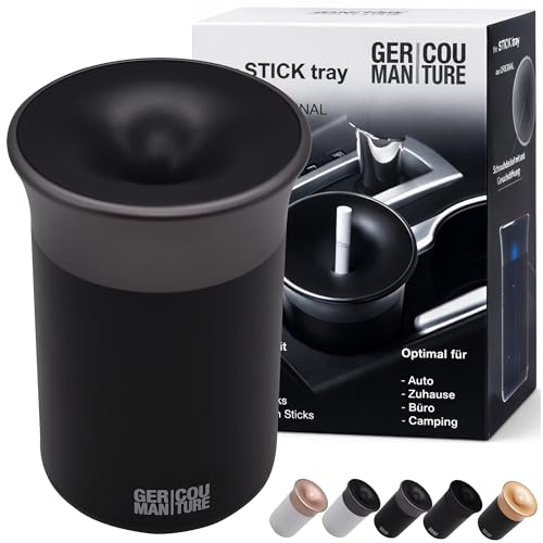 GC Popielniczka do Iqos 3 Duo Heets Iluma Terea Glo neo Stick and Heat not Burn, akcesoria samochodowe, biura i domu, czarna
